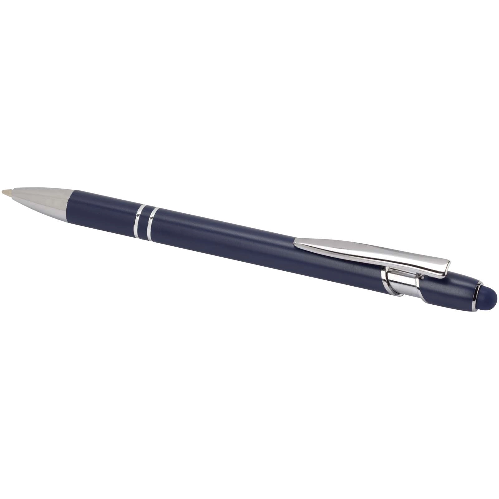 Immagine Penna a sfera con finitura argento Kish (inchiostro blu)