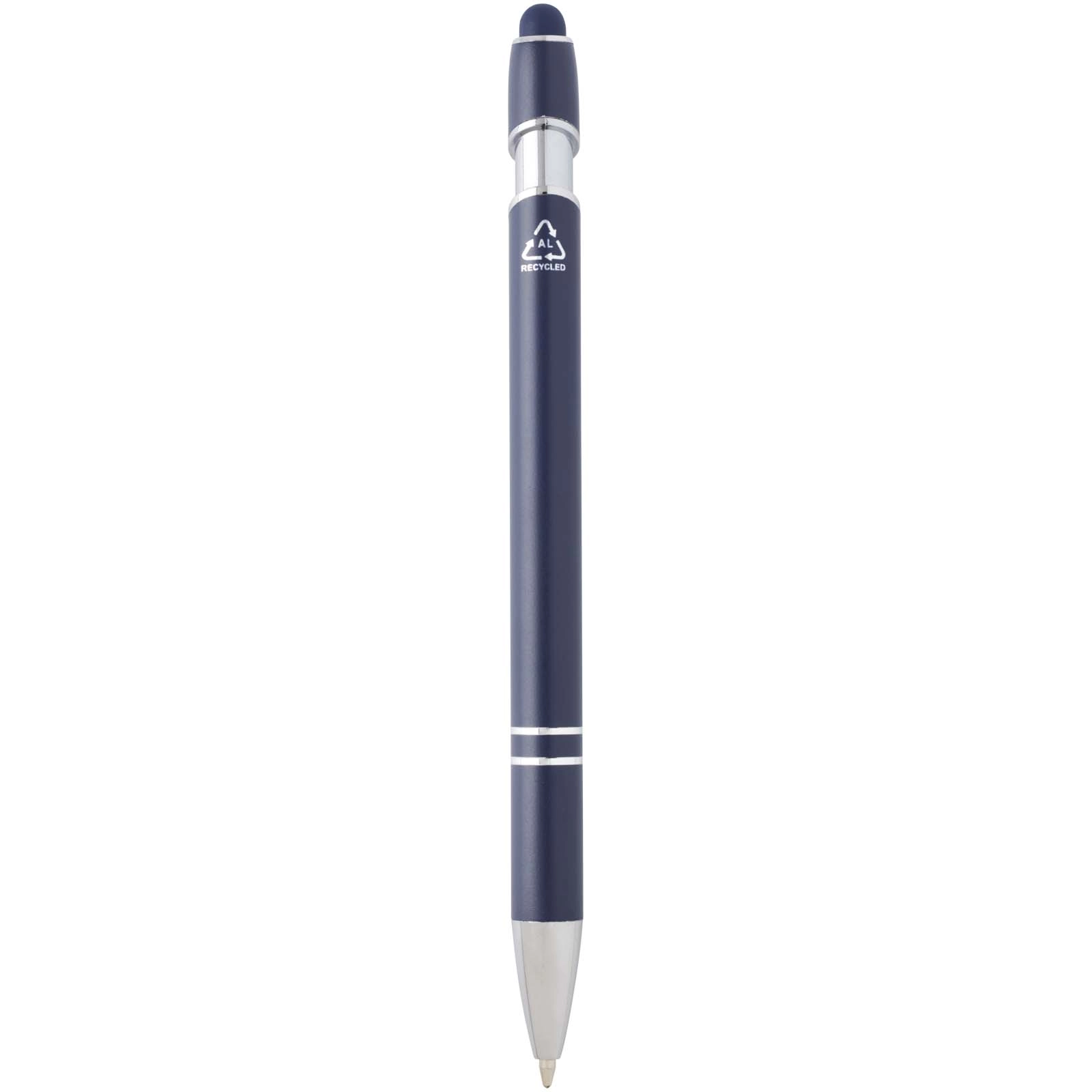 Immagine Penna a sfera con finitura argento Kish (inchiostro blu)
