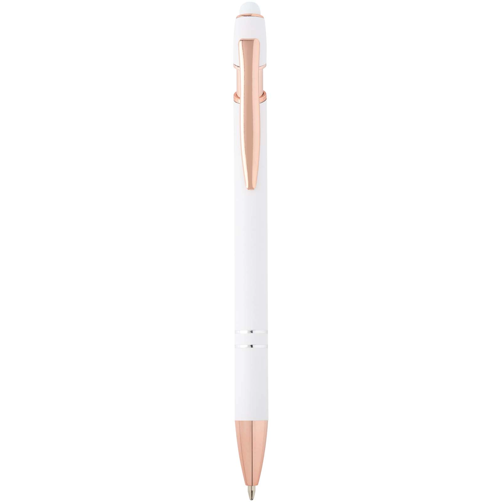 Immagine Penna a sfera con finitura oro rosa Nanna (inchiostro blu)