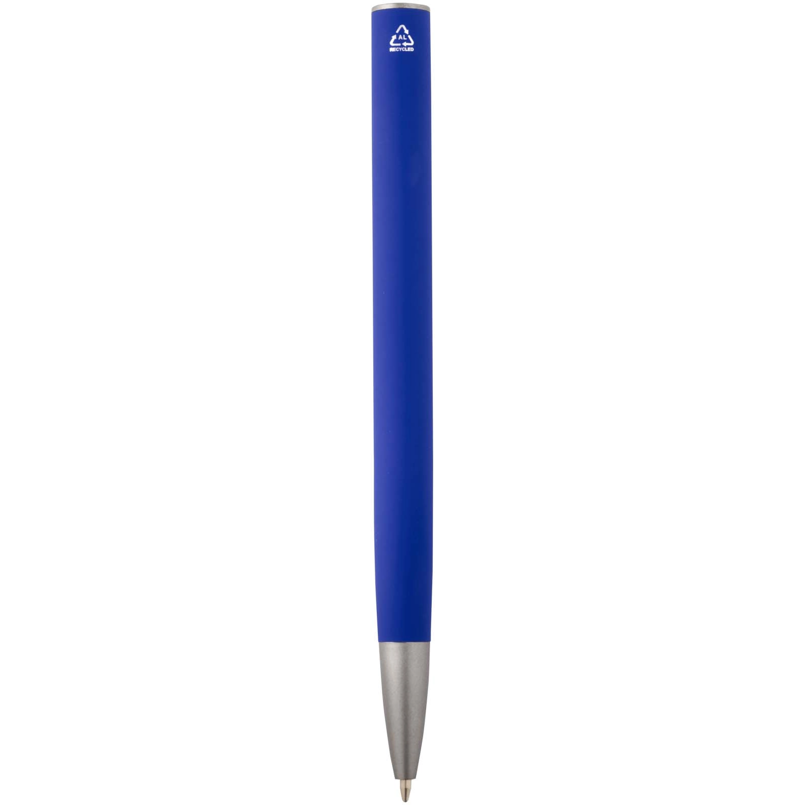 Immagine Penna a sfera in alluminio riciclato Ziguur (inchiostro blu)