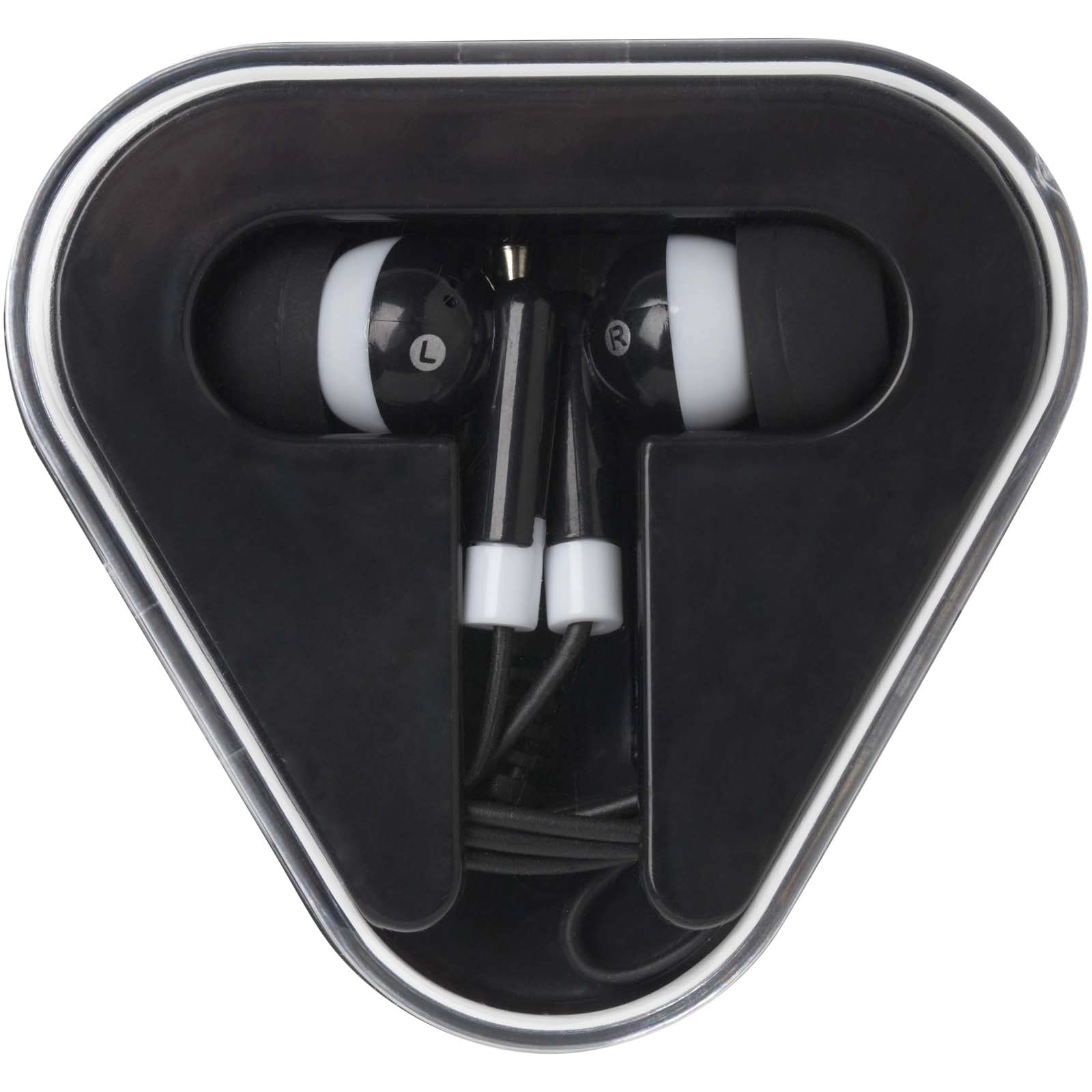 Immagine Auricolari con astuccio in plastica riciclata Rebel