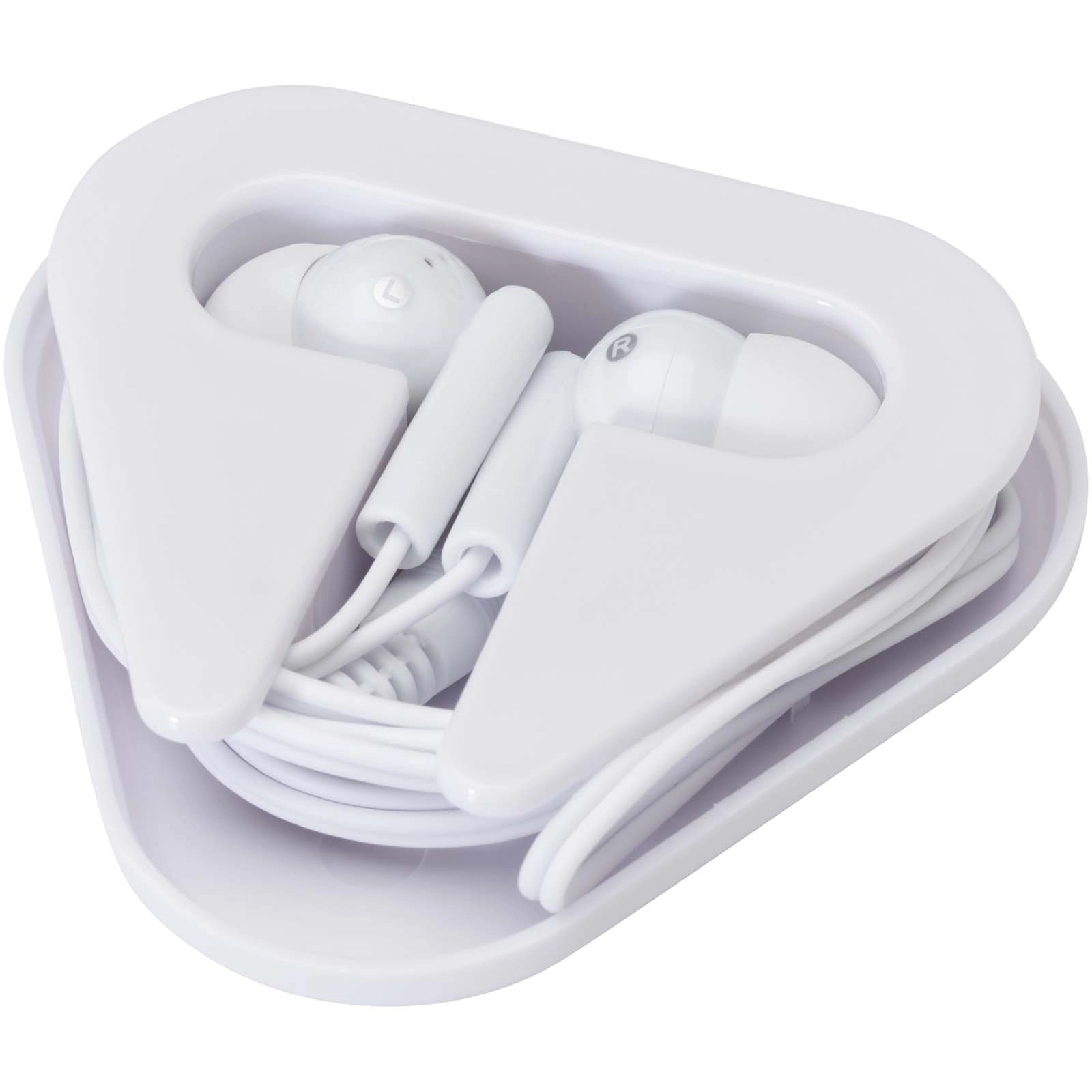 Immagine Auricolari con astuccio in plastica riciclata Rebel