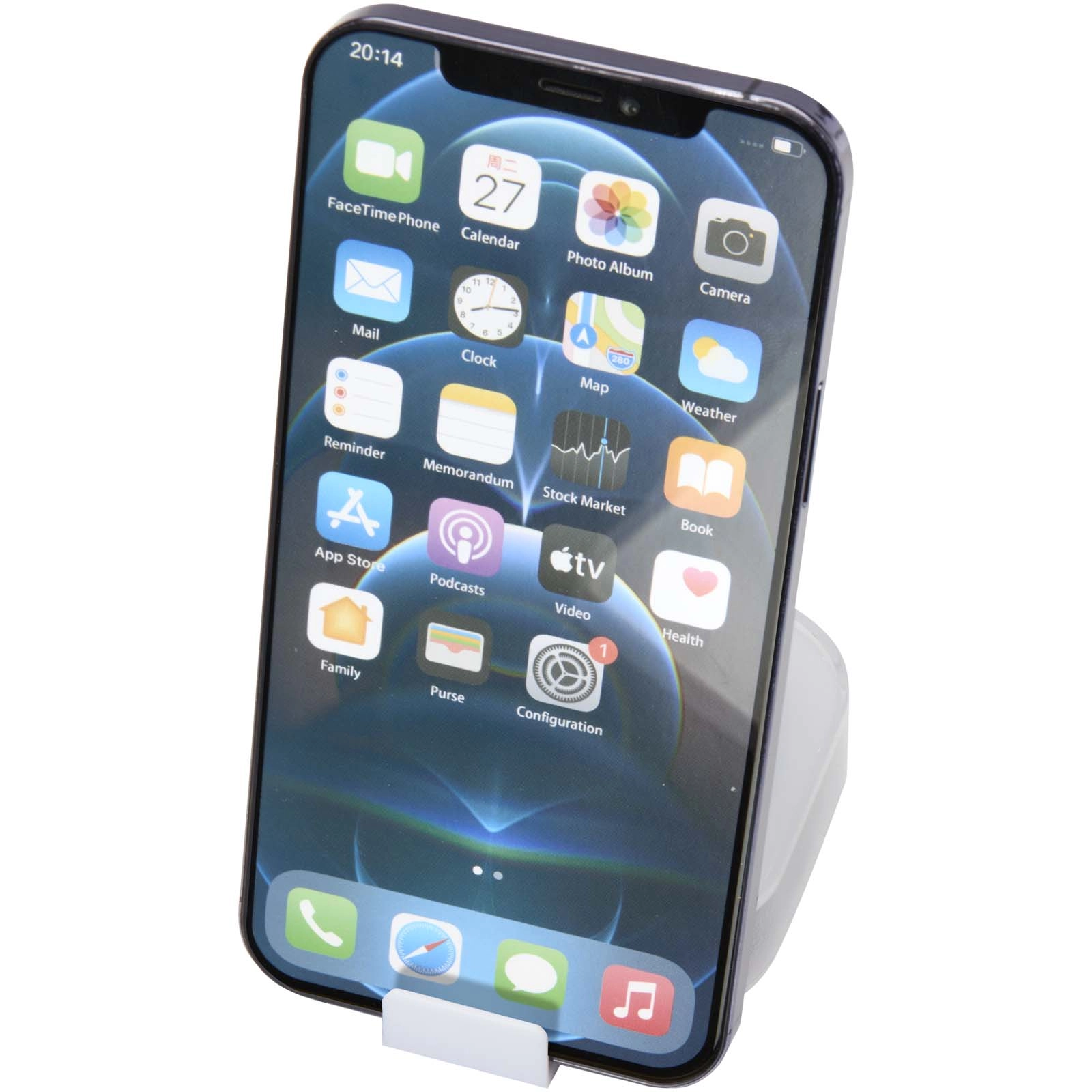 Immagine Auricolari tipo C cablati con astuccio in plastica riciclata Dofida