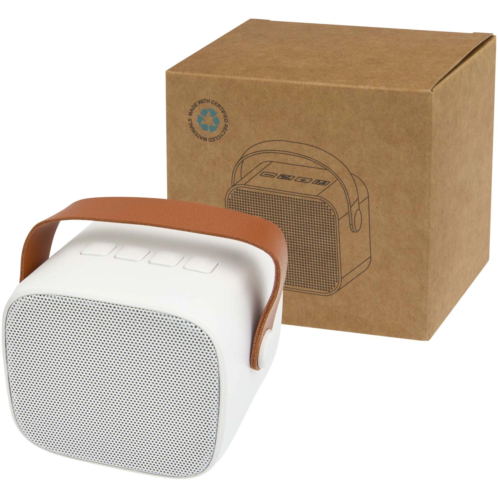 Immagine Altoparlante wireless da 3 W in plastica riciclata Diya