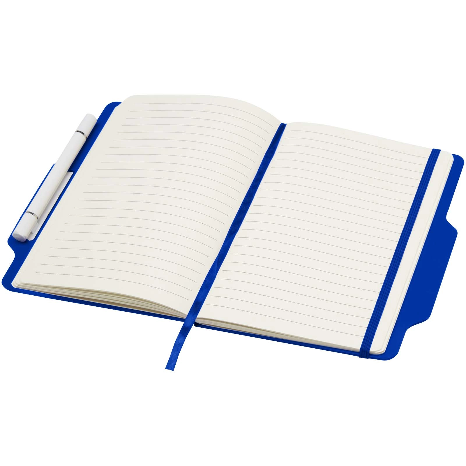 Immagine Blocco note formato A5 con copertina rigida e combinazione di penna e matita Nexus