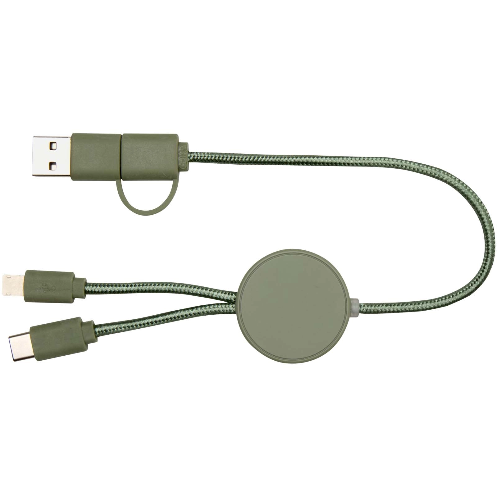 Immagine Cavo 5-in-1 in plastica riciclata da 30 cm per la sincronizzazione dei dati e la ricarica rapida da 27 W Citala