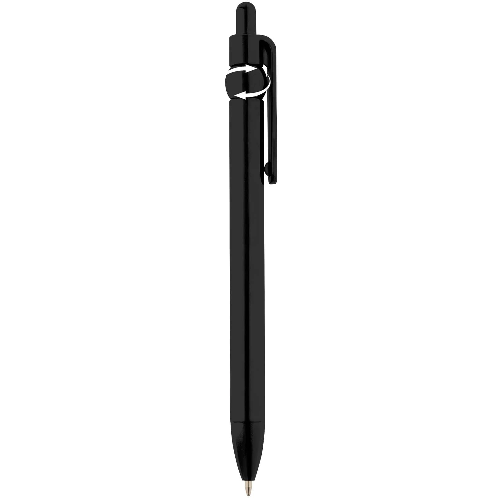 Immagine Penna a sfera in plastica riciclata Fidget (inchiostro nero)