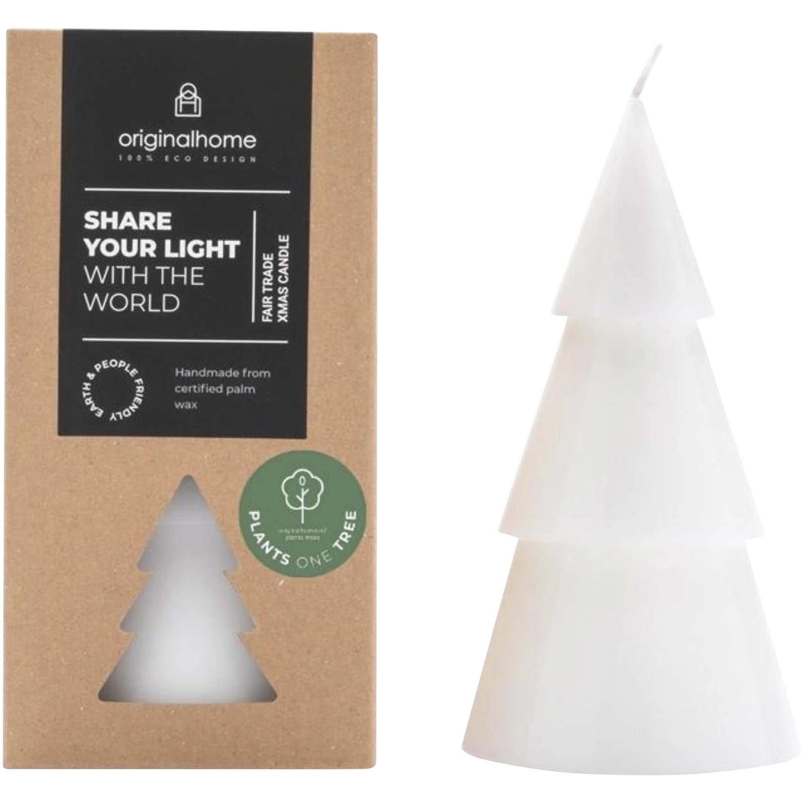 Immagine Candela a forma di albero di Natale - formato grande Originalhome
