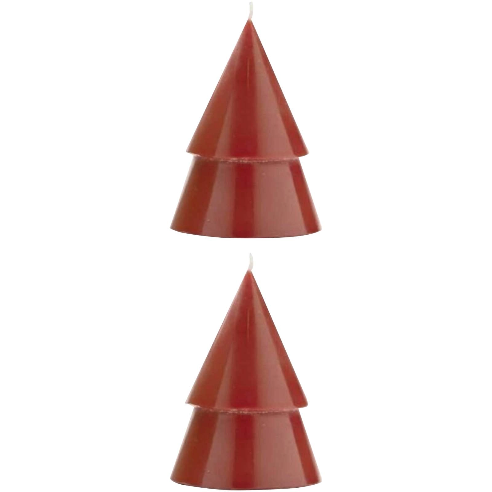 Immagine Set di due Candele a forma di albero di Natale - formato medio Originalhome