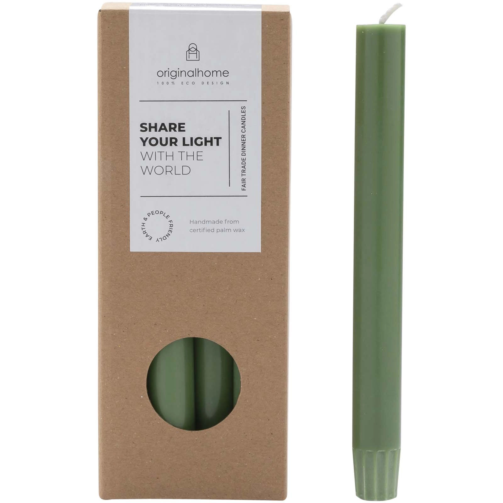 Immagine Candela Dinner Matcha verde Originalhome