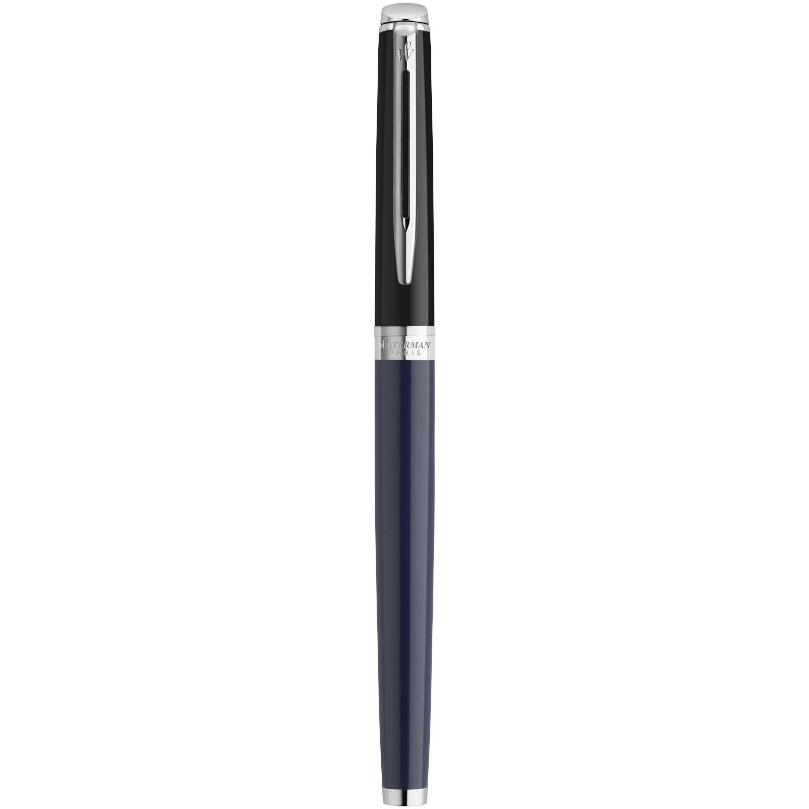 Immagine Penna roller colorata con finiture in palladio Hemisphere (inchiostro nero)