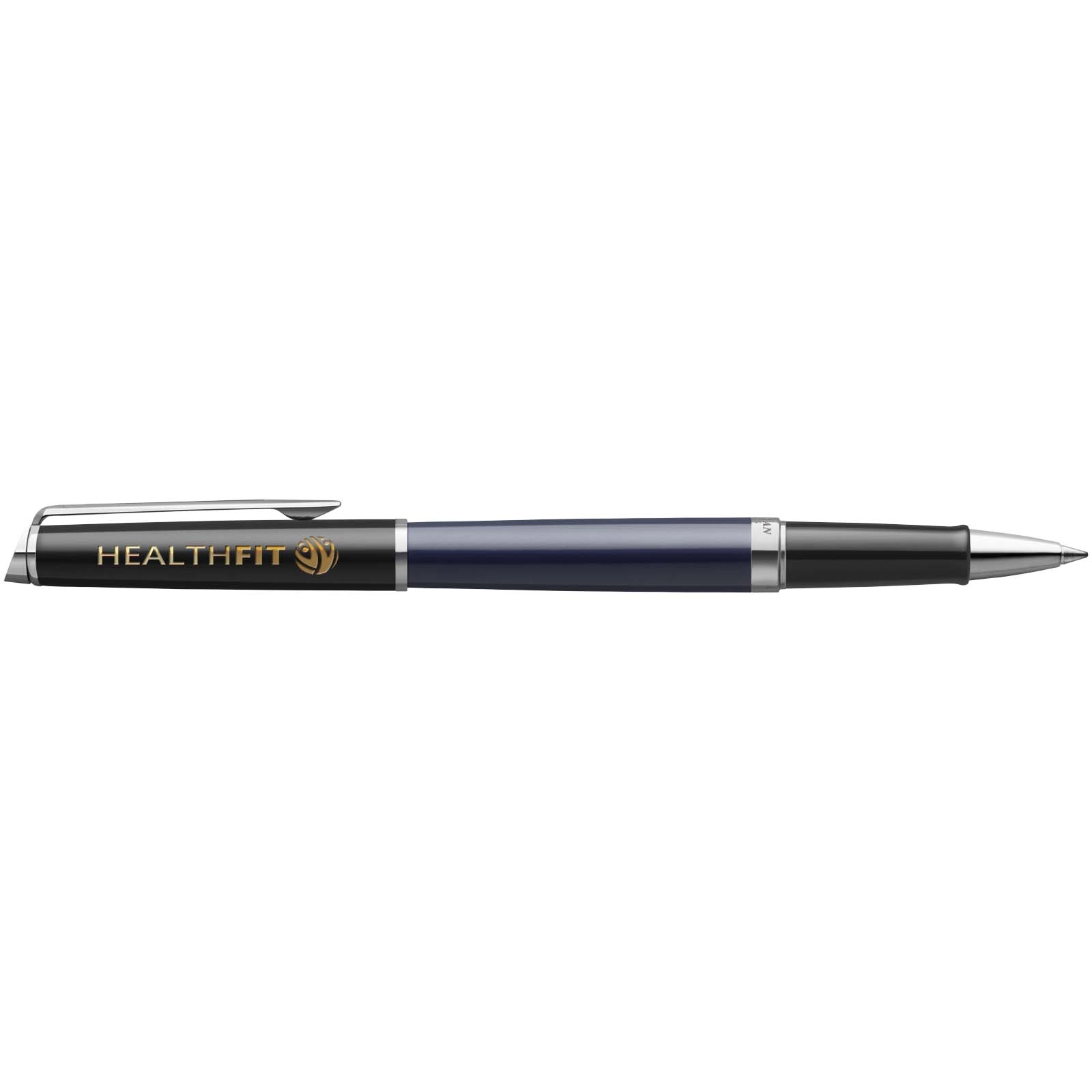 Immagine Penna roller colorata con finiture in palladio Hemisphere (inchiostro nero)