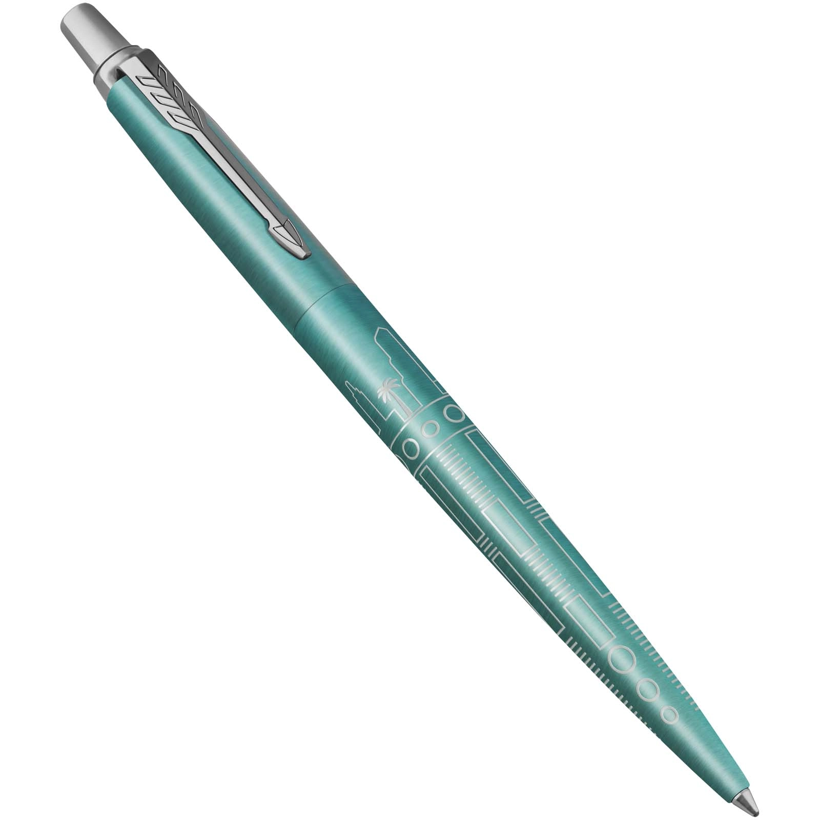 Immagine Penna a sfera Parker Jotter SE Global Icons (inchiostro blu)
