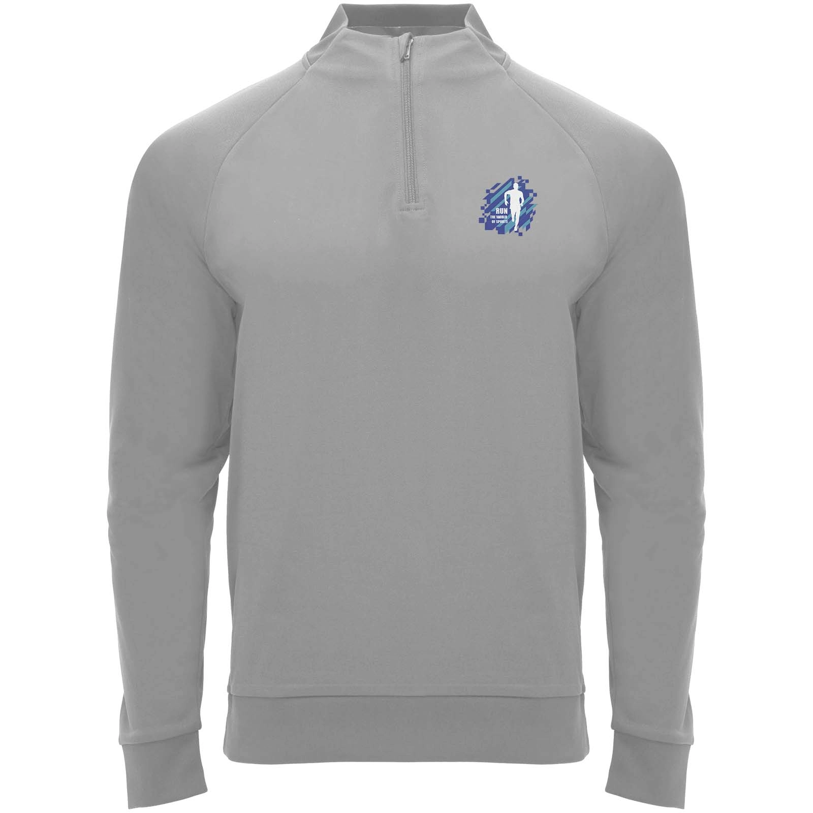 Immagine Felpa a maniche lunghe con zip a un quarto unisex Epiro