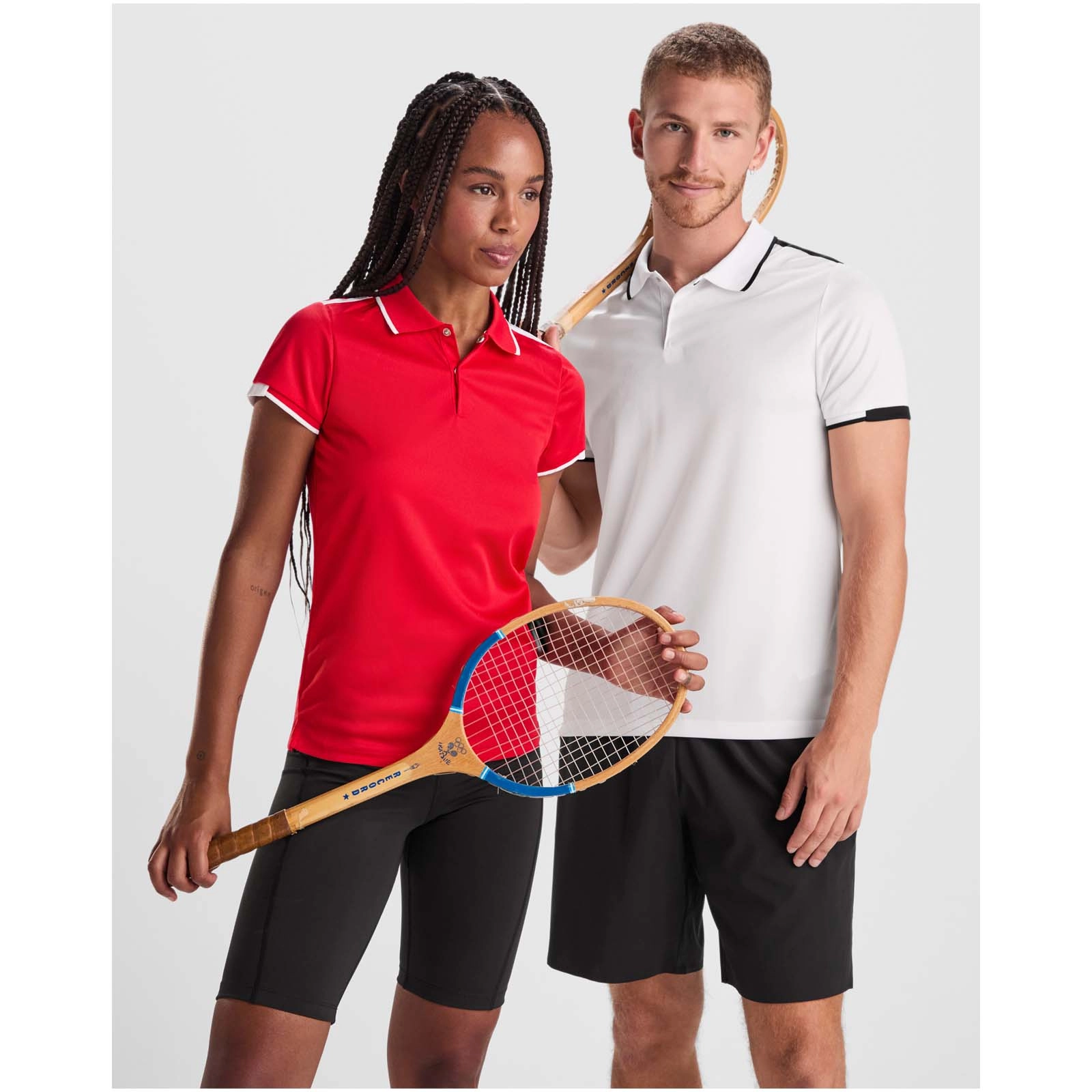 Immagine Polo sportiva a maniche corte da donna Tamil