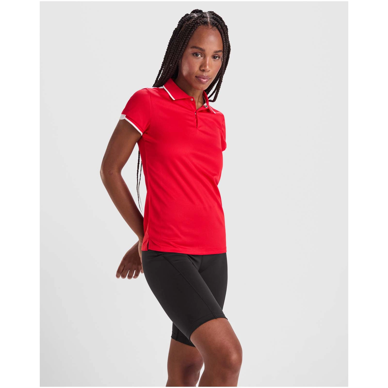 Immagine Polo sportiva a maniche corte da donna Tamil