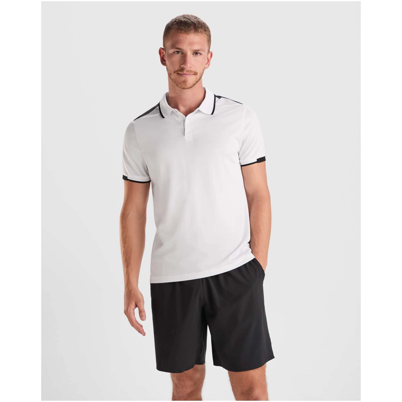 Immagine Polo sportiva a maniche corte da uomo Tamil