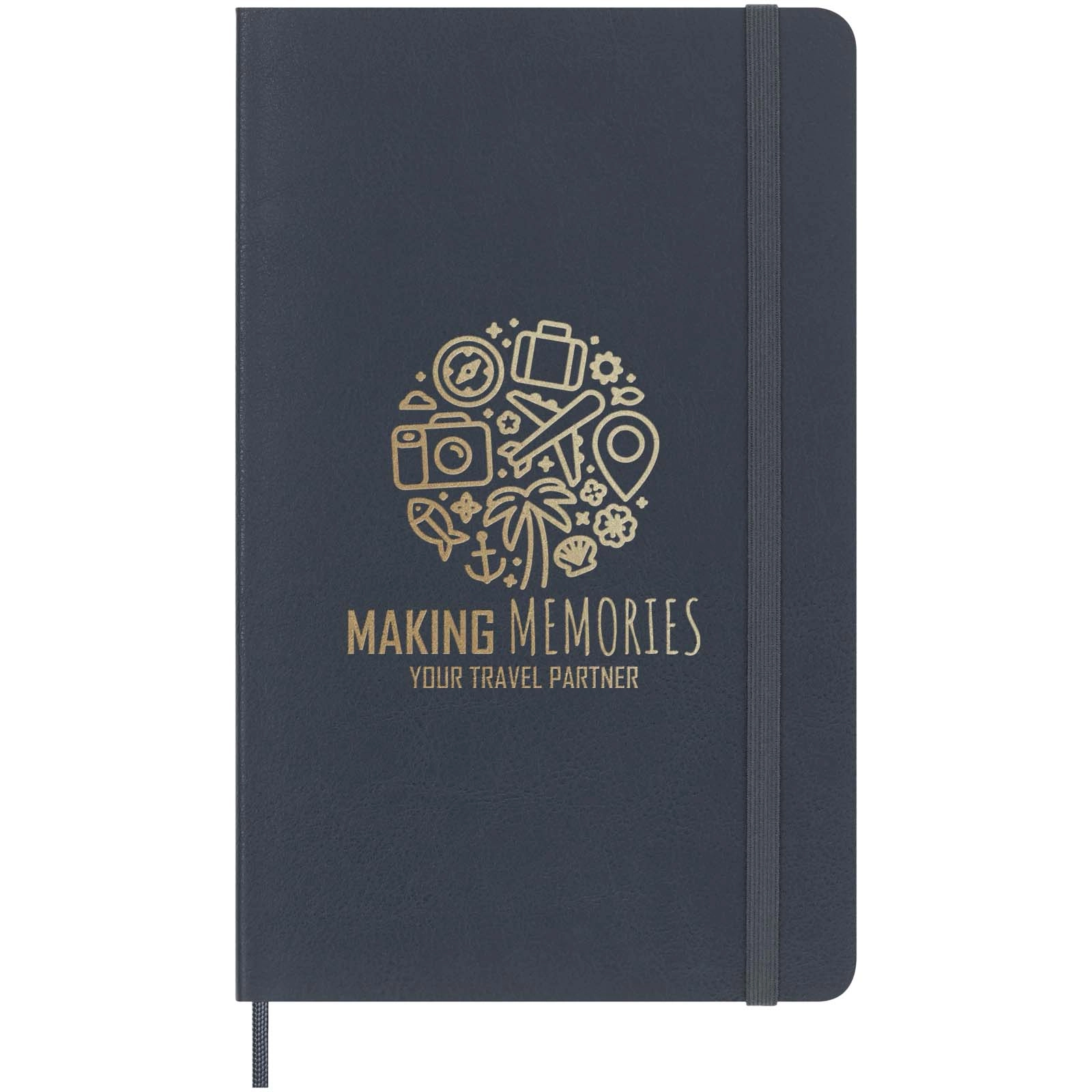 Immagine Blocco note con copertina morbida formato L - a righe Moleskine 100% VEGEA® Capri