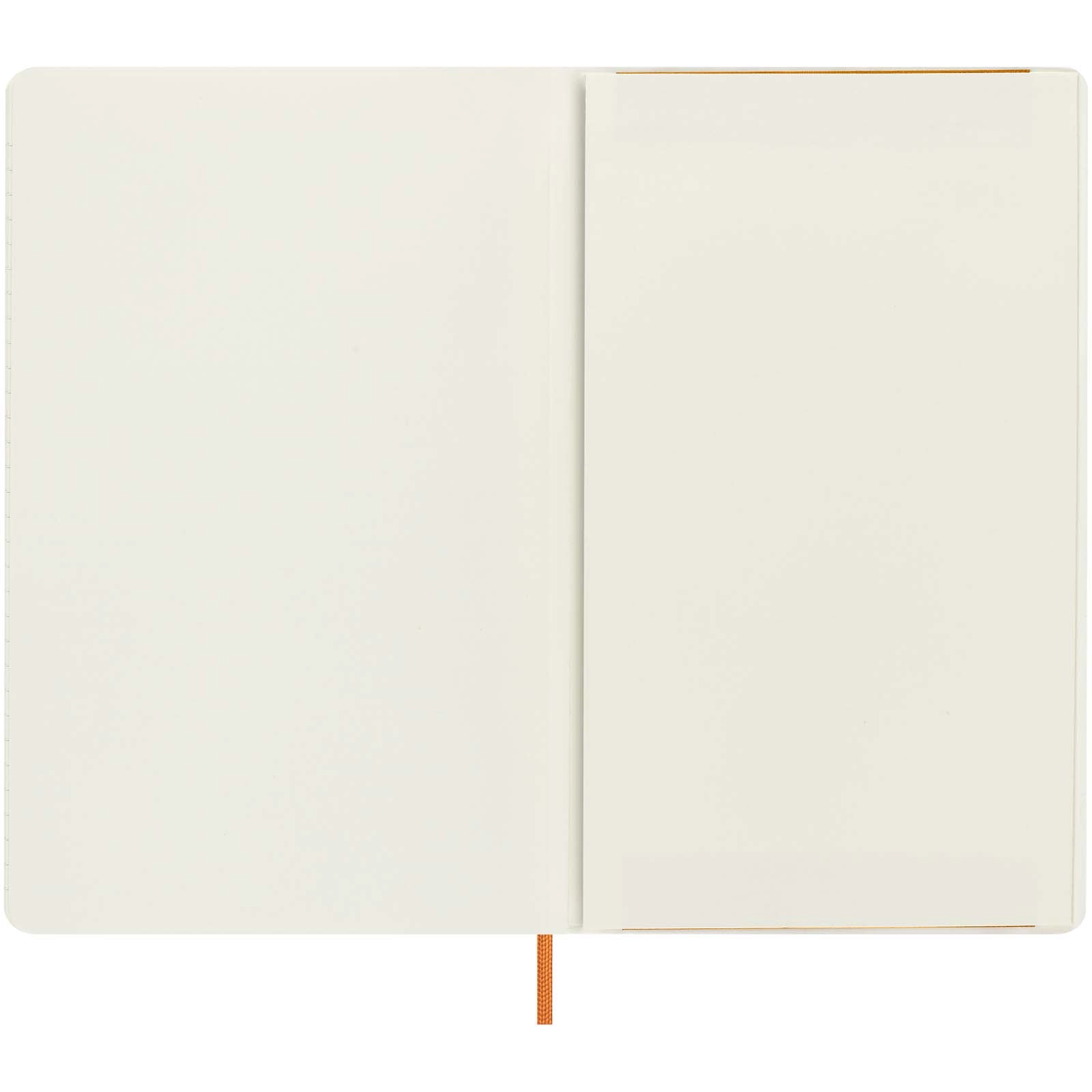 Immagine Blocco note con copertina morbida formato L - a righe Moleskine 100% VEGEA® Capri