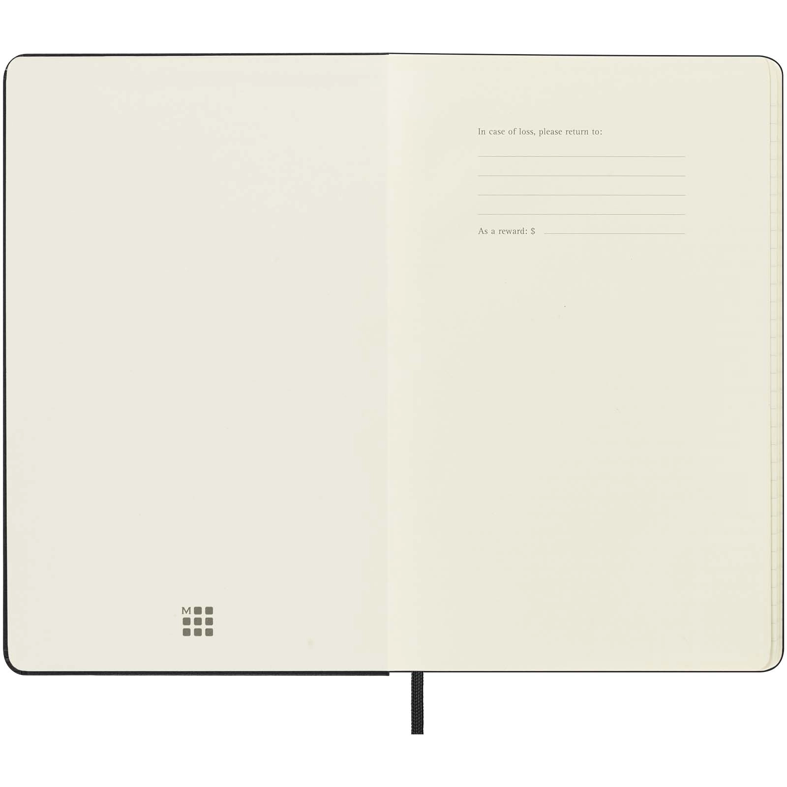 Immagine Agenda settimanale orizzontale 12 mesi formato L con copertina rigida Moleskine