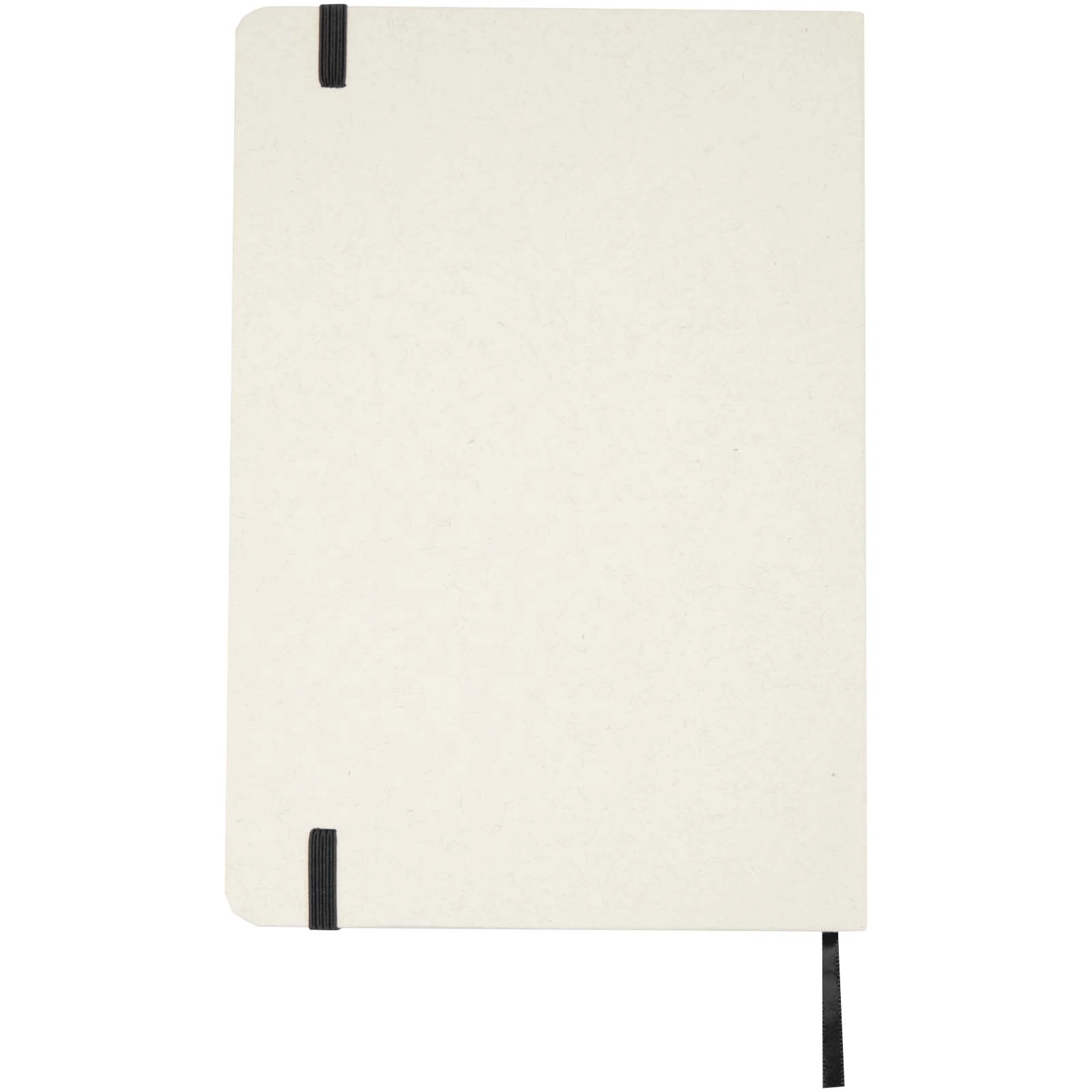 Immagine Blocco note formato A5 a righe in carta riciclata Bass