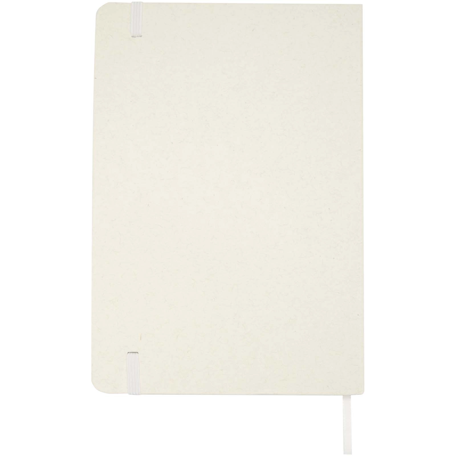 Immagine Blocco note formato A5 a righe in carta riciclata Bass