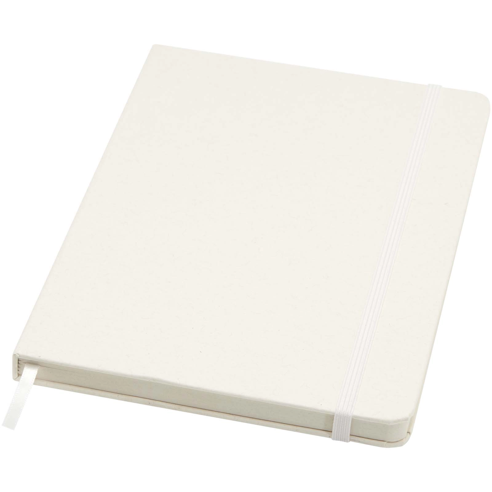 Immagine Blocco note formato A5 a righe in carta riciclata Bass