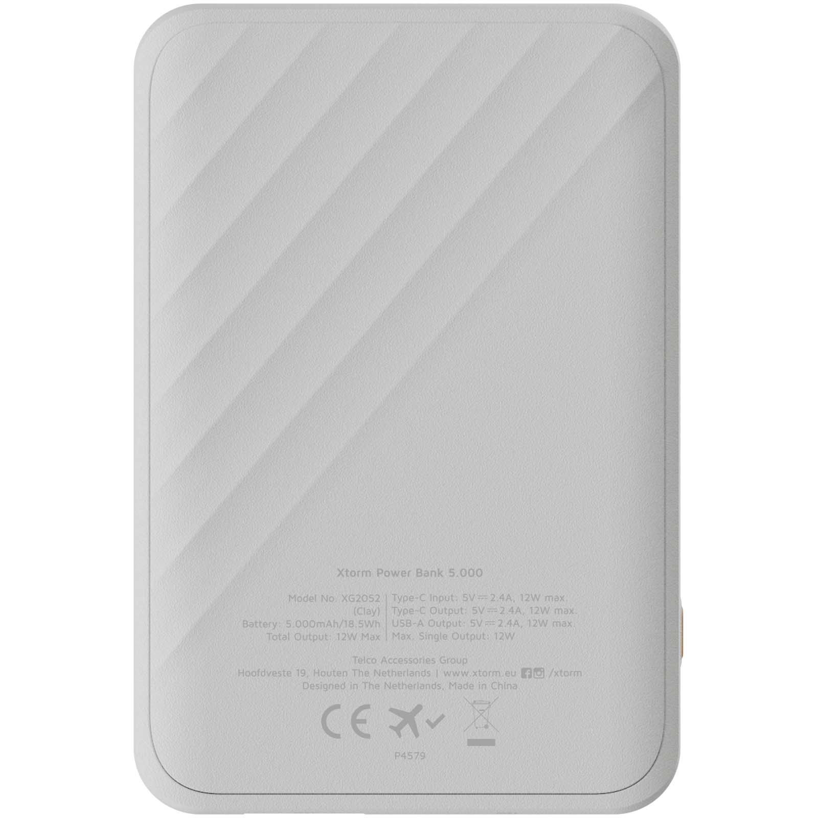Immagine Power bank a ricarica rapida da 5.000 mAh 12 W Xtorm XG205 Go2 