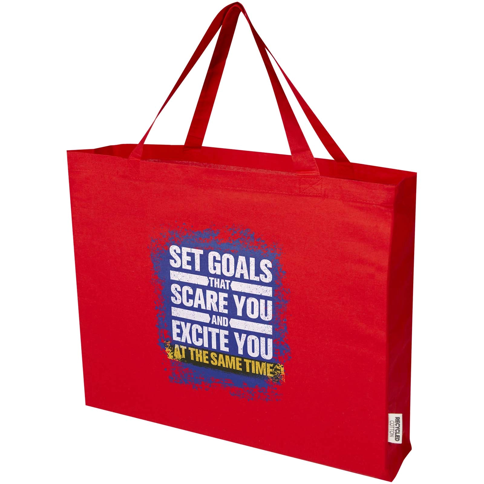 Immagine Tote bag in cotone riciclato certificato GRS da 220 g/m² Odessa 40L