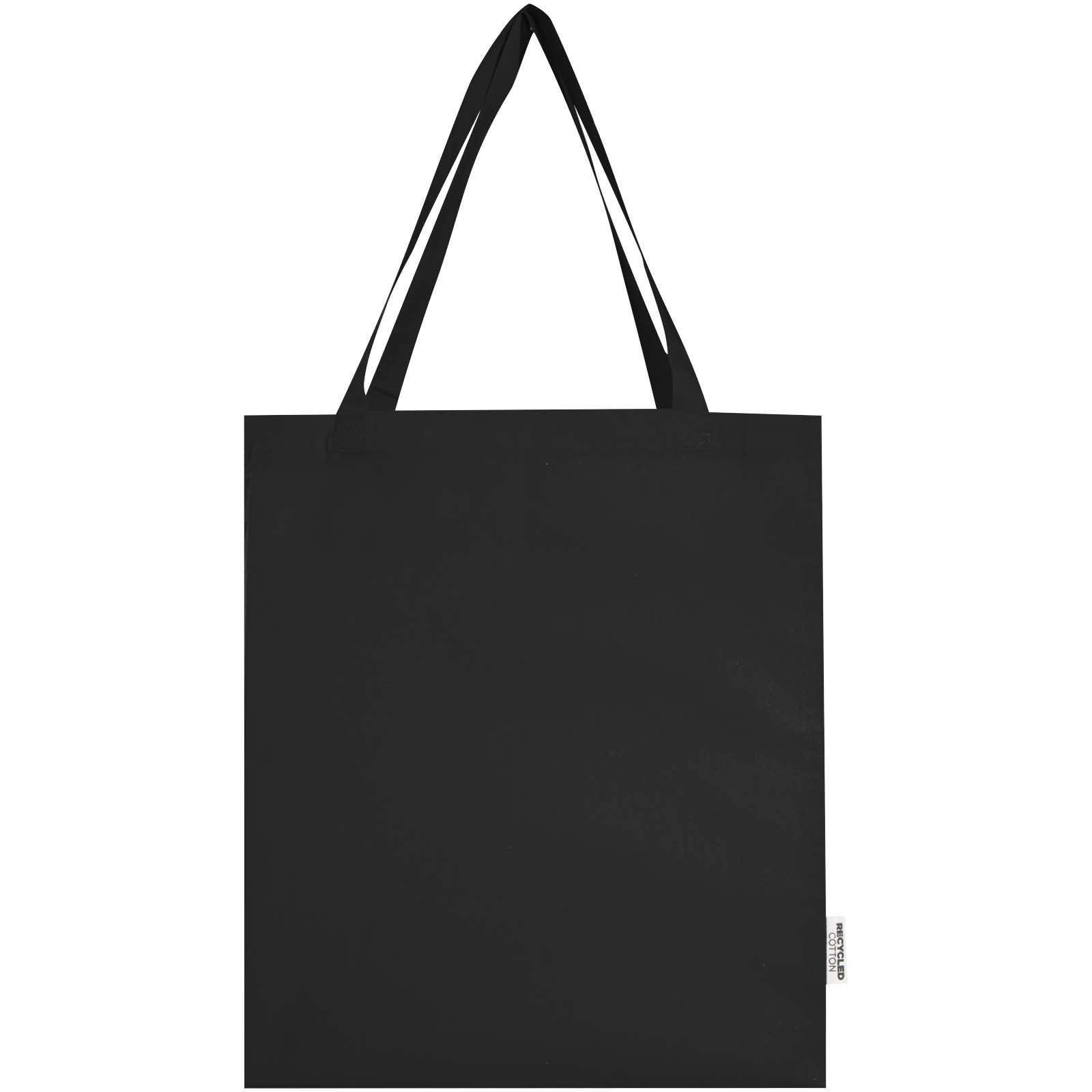Immagine Tote bag a soffietto in cotone riciclato certificato GRS da 140 g/m² Madras