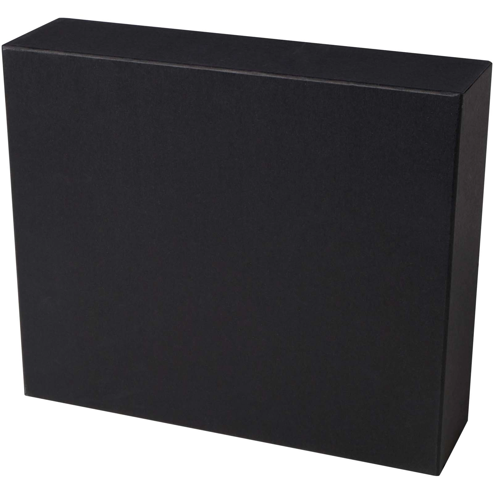 Immagine Set regalo con blocco note formato A5 con copertina rigida e penna a sfera Laura (inchiostro nero)