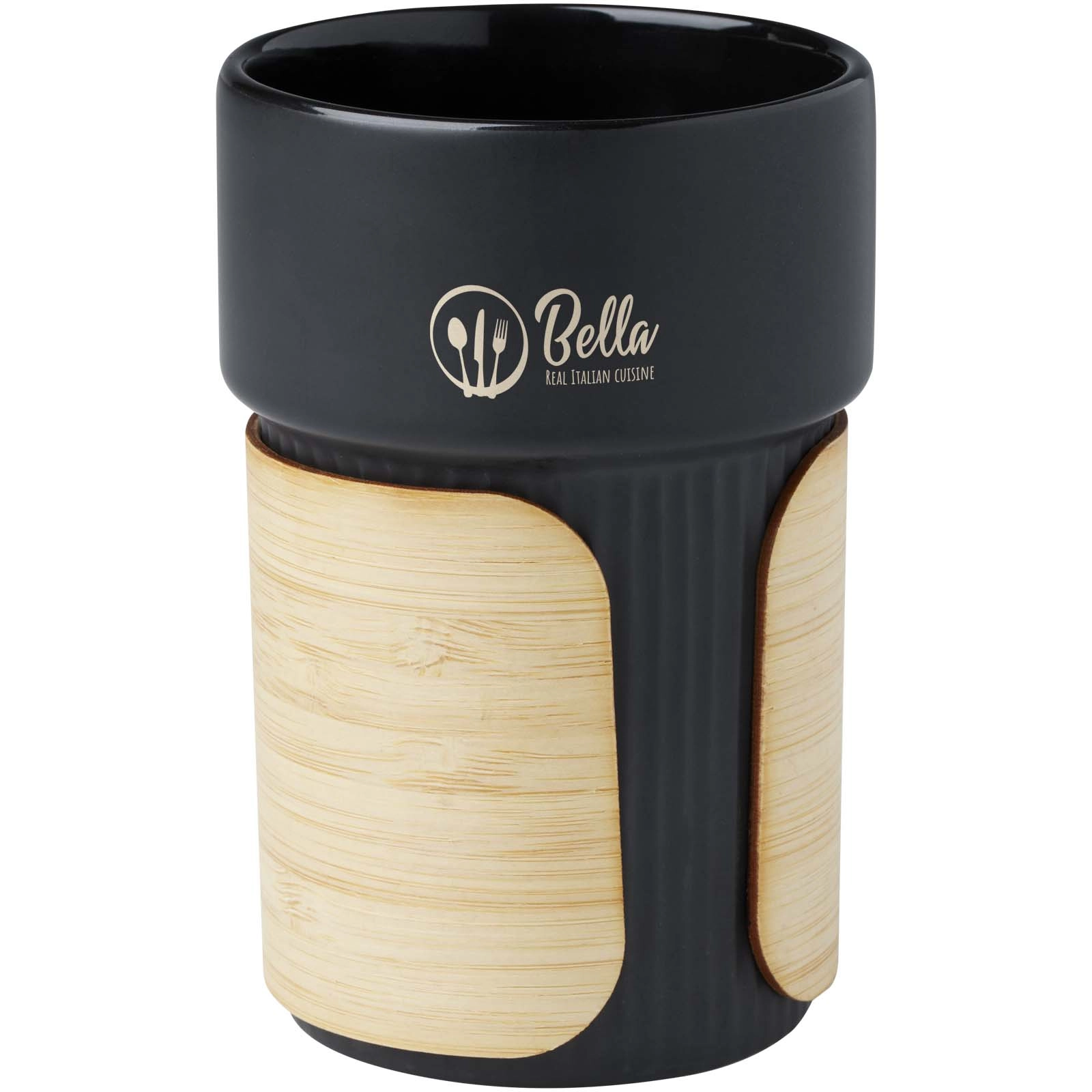 Immagine Bicchiere con custodia in bambù da 340 ml Fika