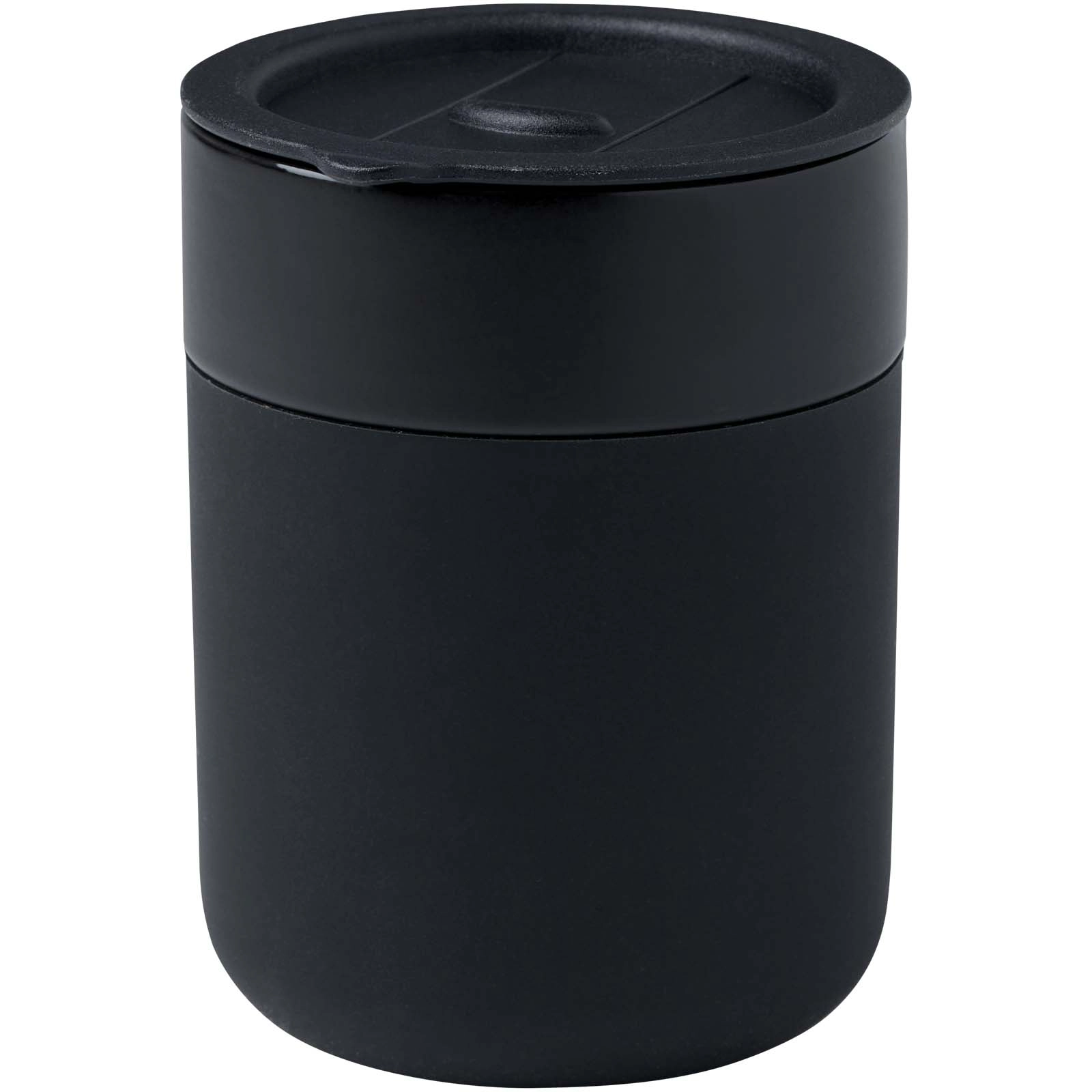 Immagine Bicchiere in ceramica con involucro in silicone e coperchio in plastica da 330 ml Java