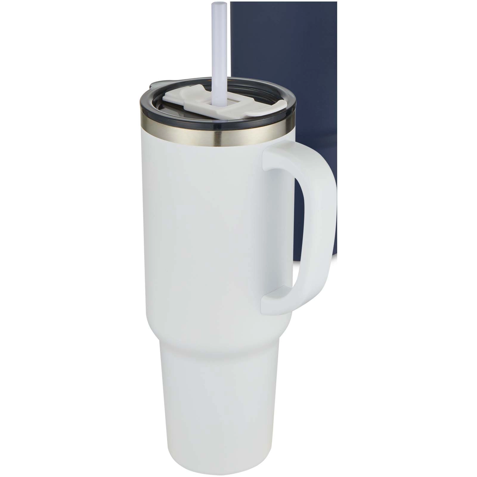 Immagine Tazza con isolamento sottovuoto in rame a doppia parete certificata RCS con cannuccia da 1200 ml Sydney