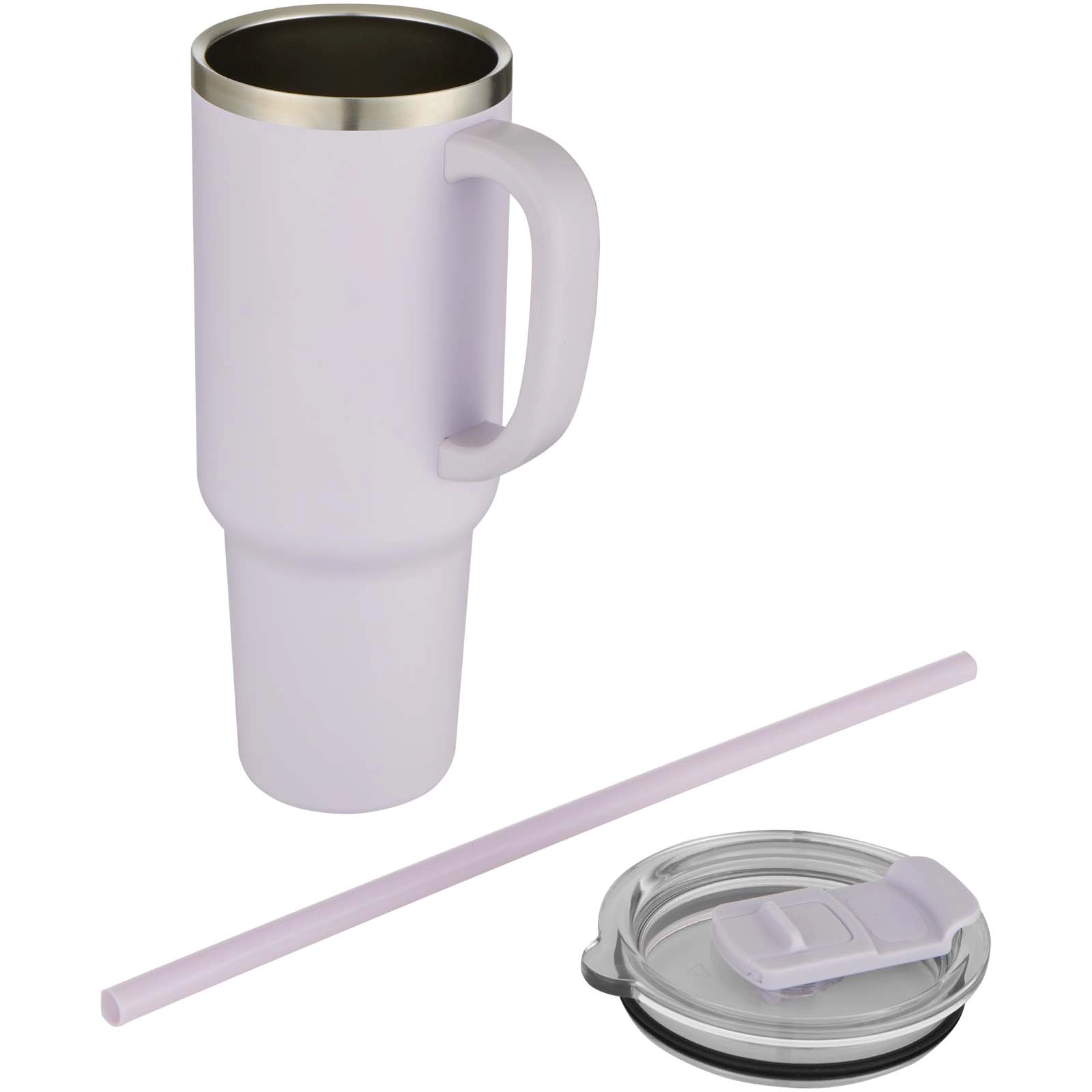 Immagine Tazza con isolamento sottovuoto in rame a doppia parete certificata RCS con cannuccia da 1200 ml Sydney