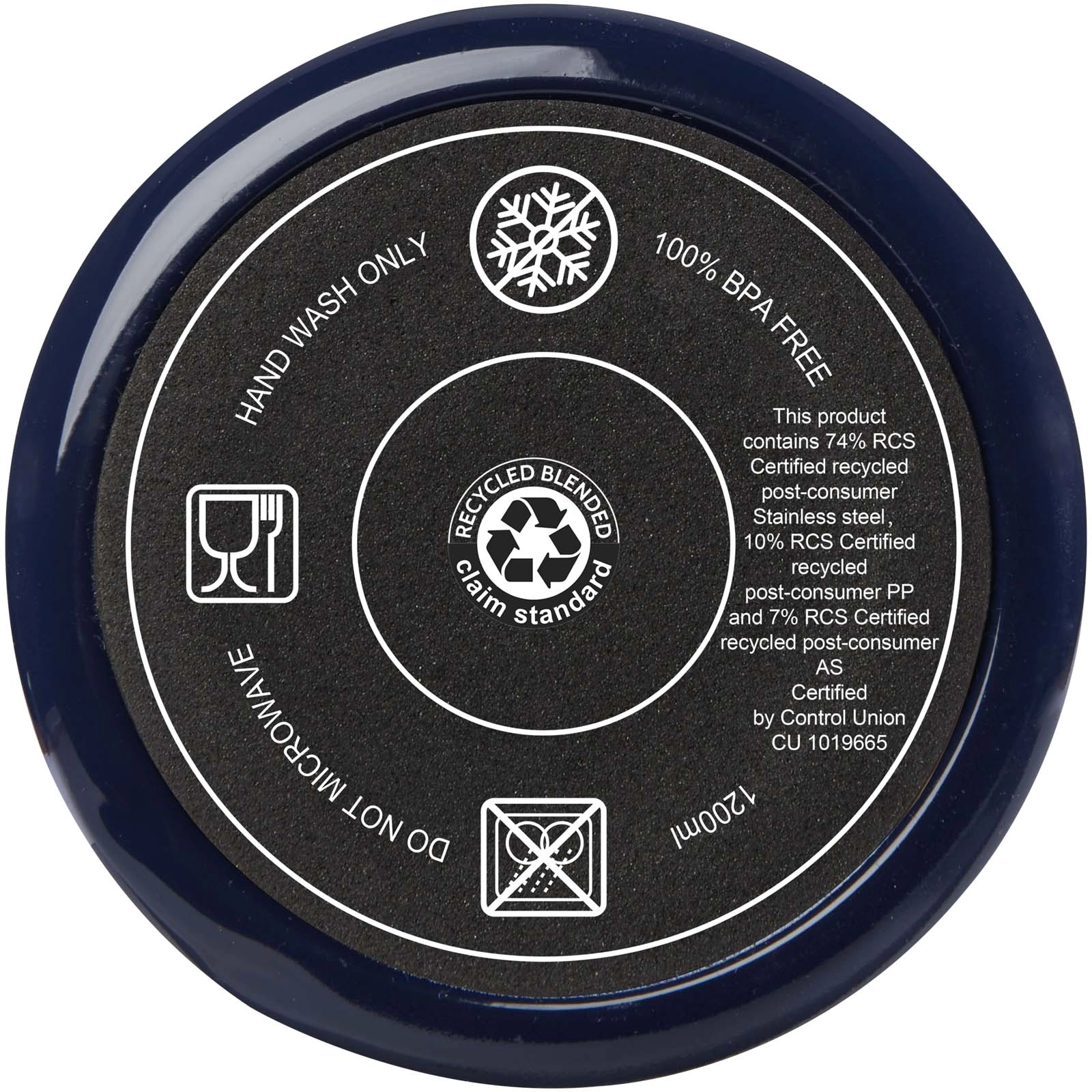 Immagine Tazza certificata RCS con cannuccia da 1200 ml Melbourne