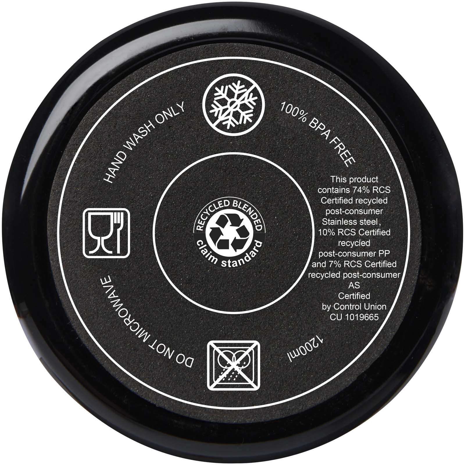 Immagine Tazza certificata RCS con cannuccia da 1200 ml Melbourne