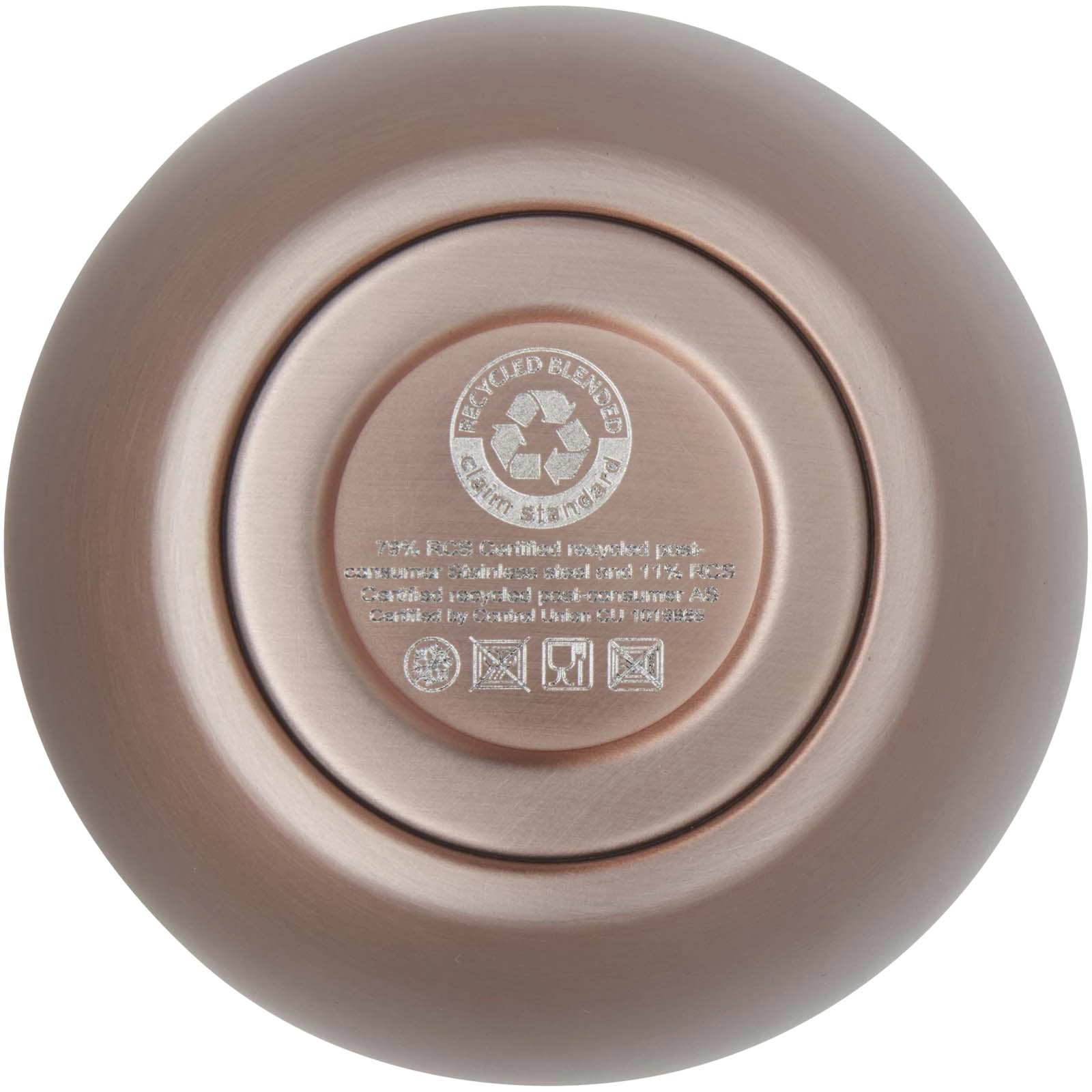 Immagine Tazza con isolamento termico in rame da 350 ml certificato RCS Corzo