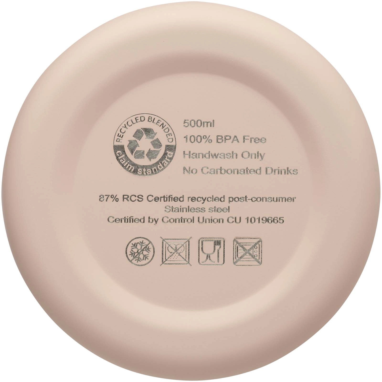 Immagine Borraccia con isolamento sottovuoto in rame certificata RCS da 500 ml Spring