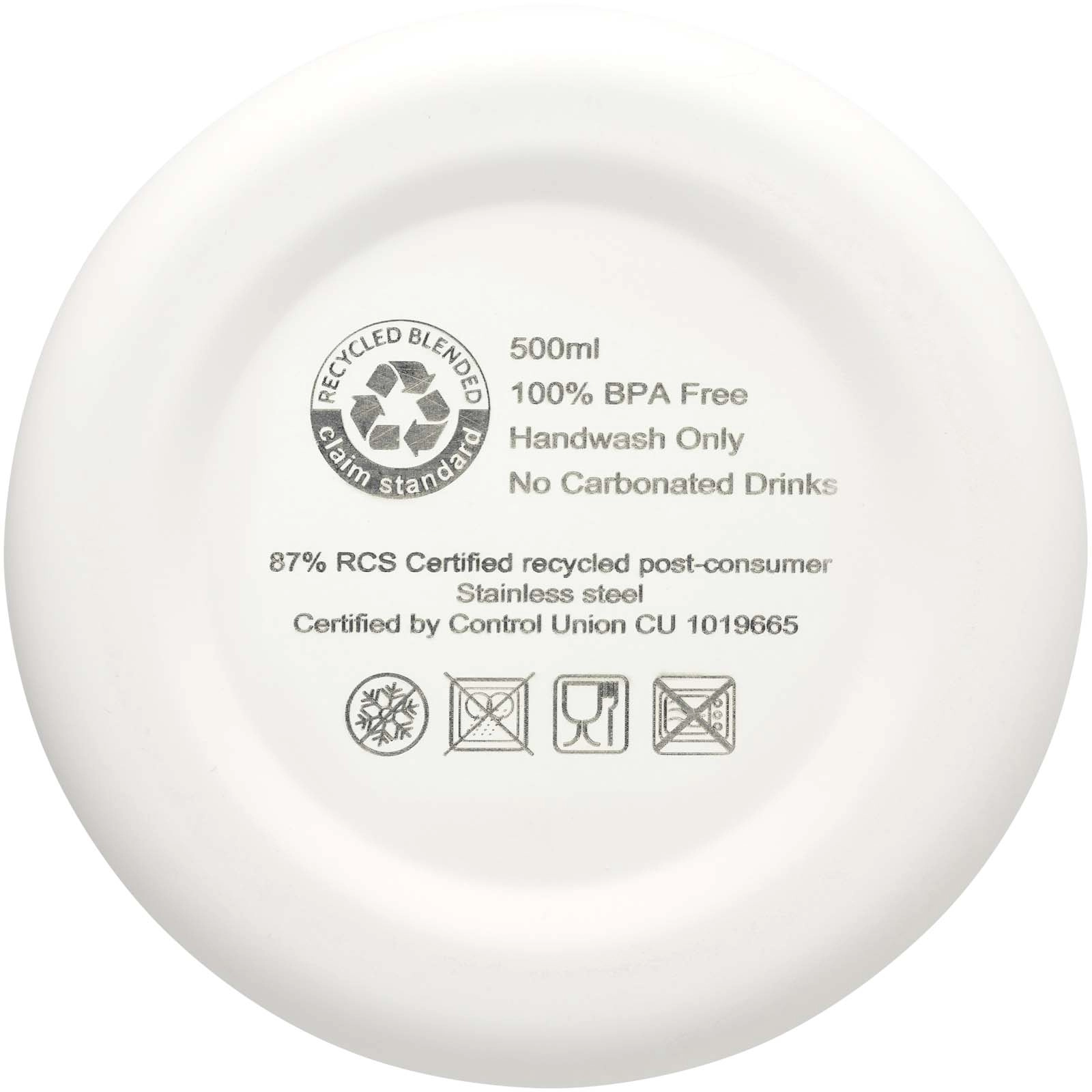 Immagine Borraccia con isolamento sottovuoto in rame certificata RCS da 500 ml Spring