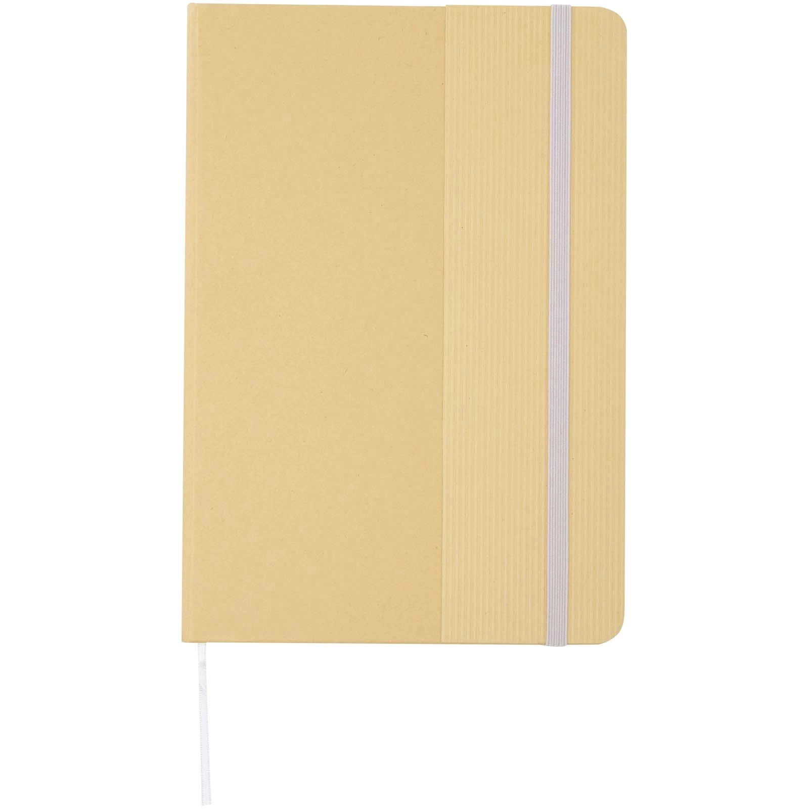 Immagine Blocco note formato A5 con copertina rigida di cartone riciclato Nelida