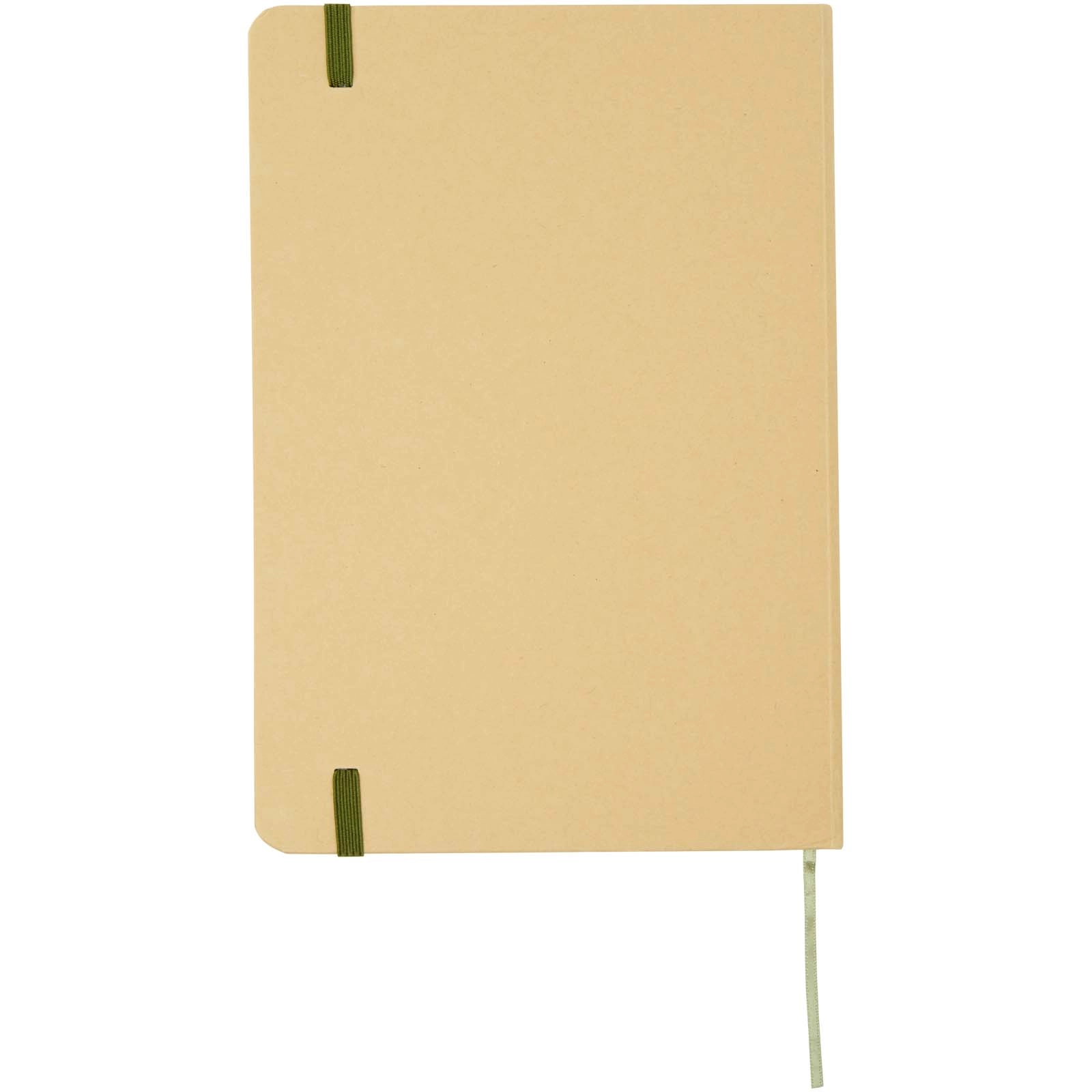 Immagine Blocco note formato A5 con copertina rigida di cartone riciclato Nelida