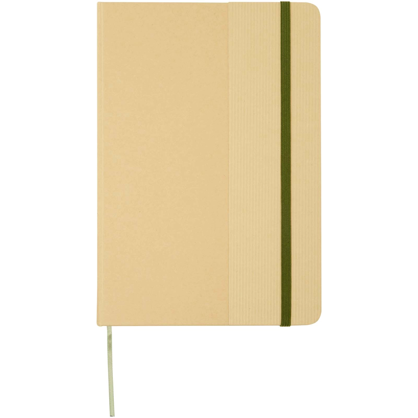 Immagine Blocco note formato A5 con copertina rigida di cartone riciclato Nelida
