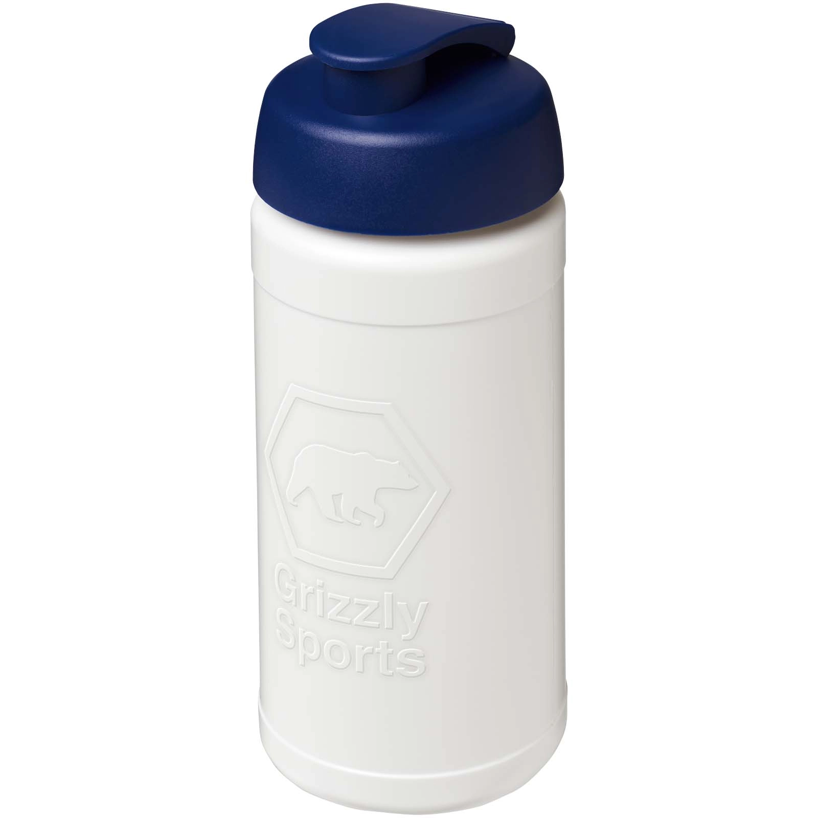 Immagine Borraccia sportiva in materiale riciclato con coperchio a scatto da 500 ml Baseline Rise