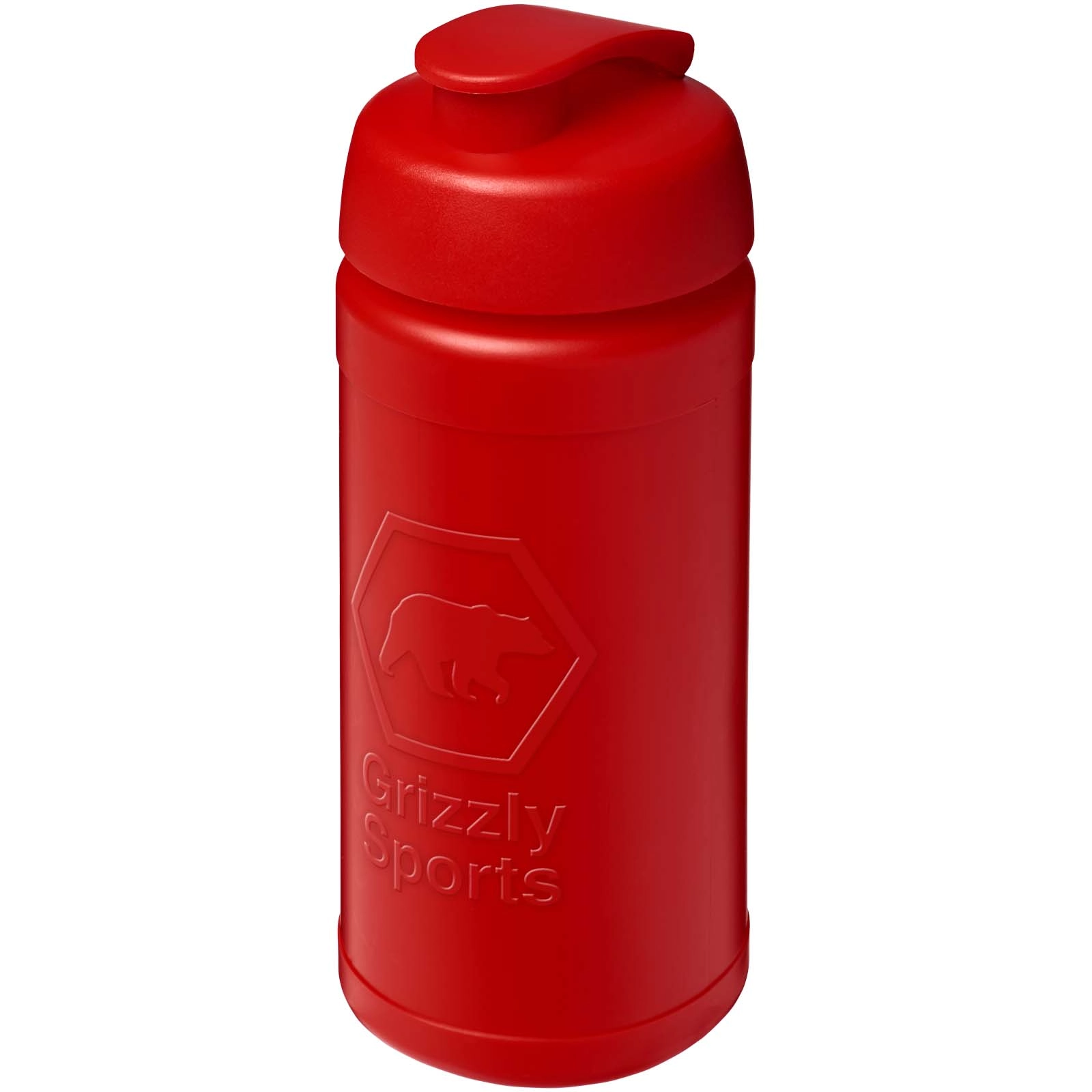 Immagine Borraccia sportiva in materiale riciclato con coperchio a scatto da 500 ml Baseline Rise