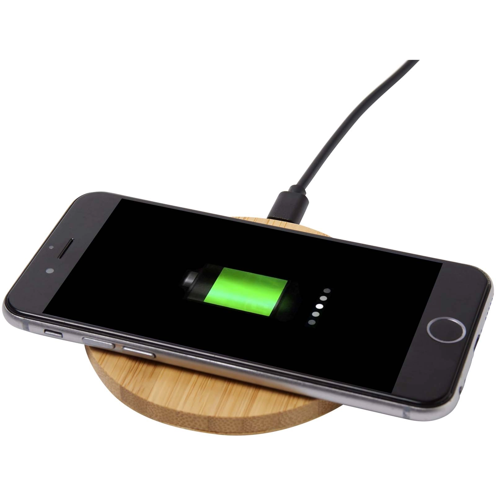 Immagine Stazione di ricarica wireless in bambù da 15 W Essence