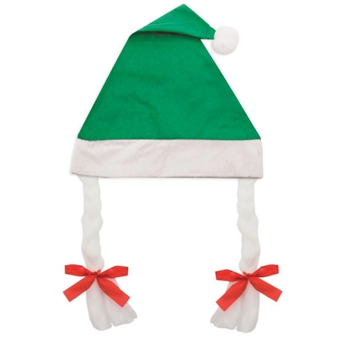 Immagine CAPPELLO NATALE CON TRECCE 