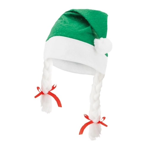 Immagine CAPPELLO NATALE CON TRECCE 