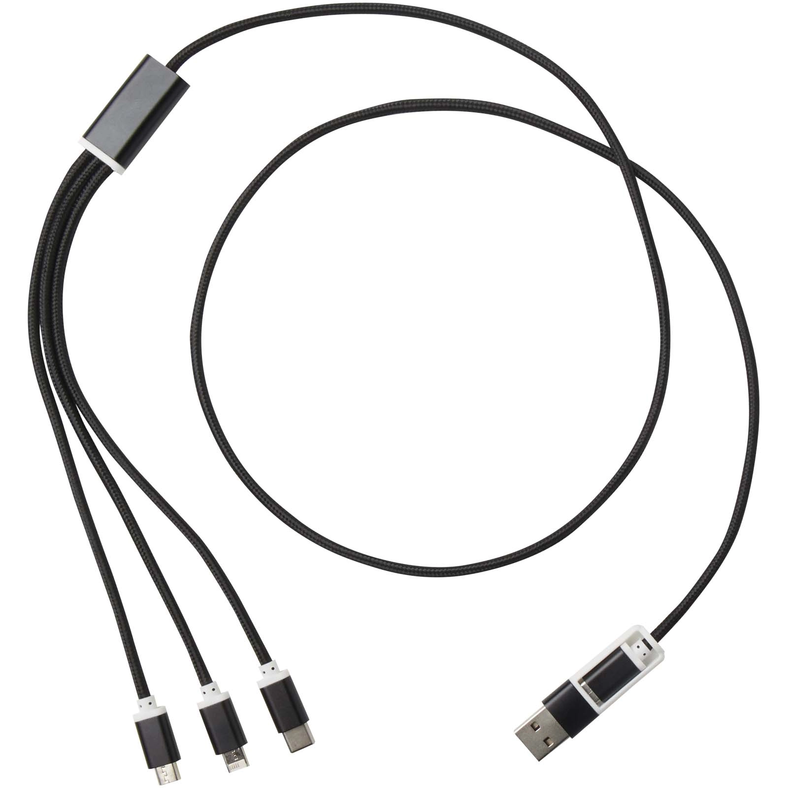 Immagine Cavo di ricarica in alluminio riciclato 5-1 Versatile