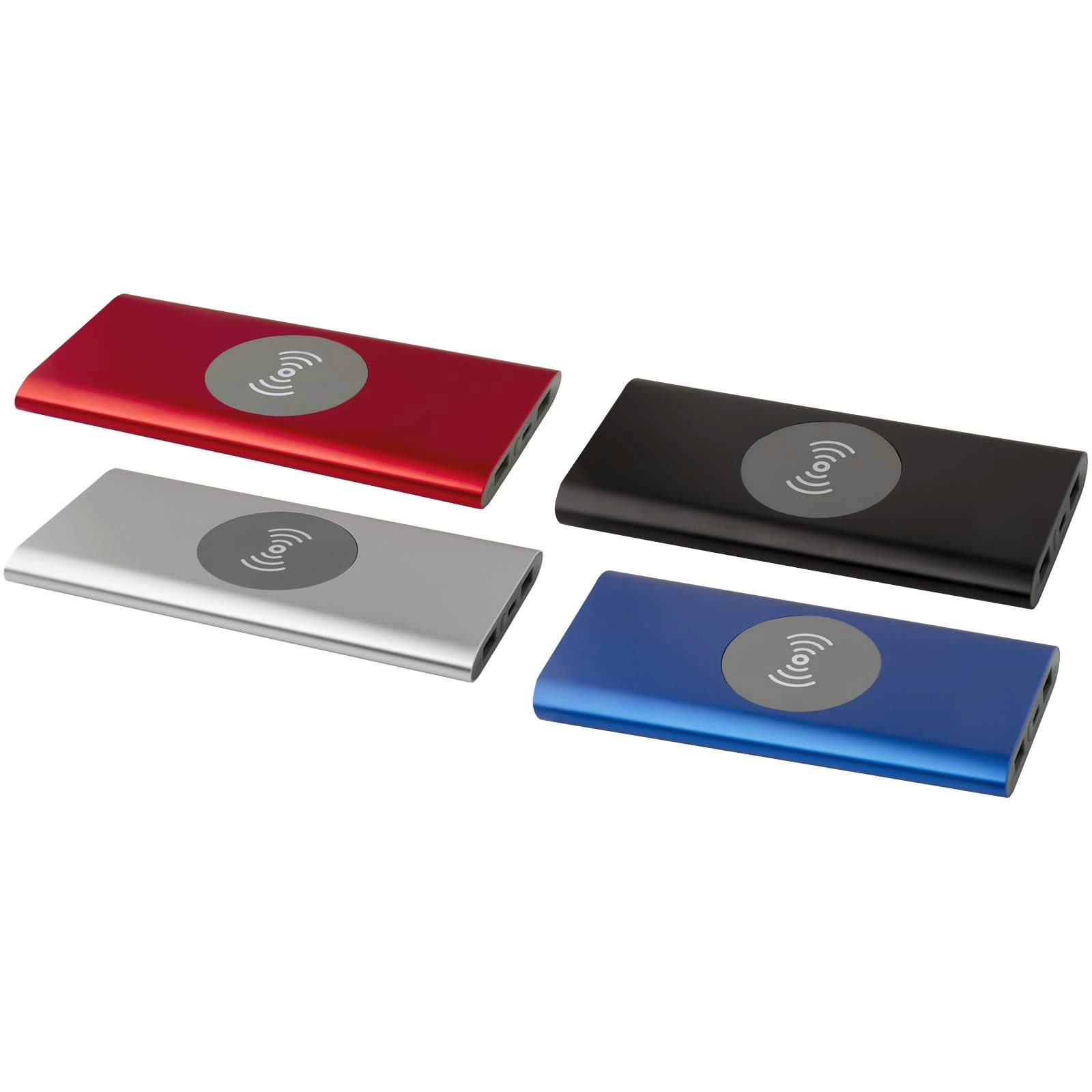 Immagine Power bank wireless da 8000 mAh Type C in alluminio riciclato Juice